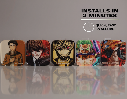 OTAKU Acrylic Wall Hook - Pack of 5