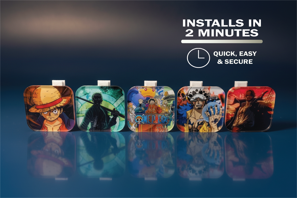 ONEPIECE Acrylic Wall Hook - Pack of 5
