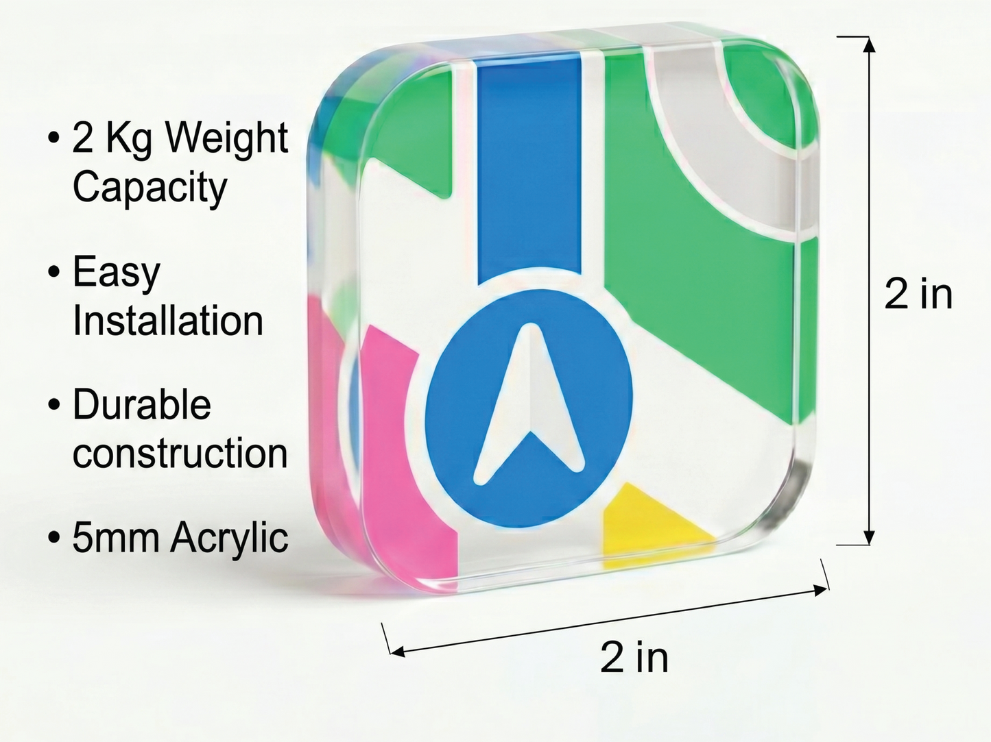 iOS Acrylic Wall Hook
