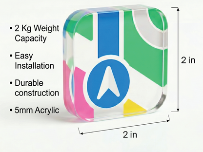 iOS Acrylic Wall Hook
