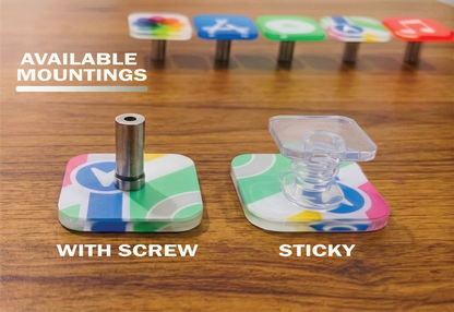iOS Acrylic Wall Hook