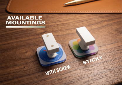 iOS Acrylic Wall Hook - Pack of 5