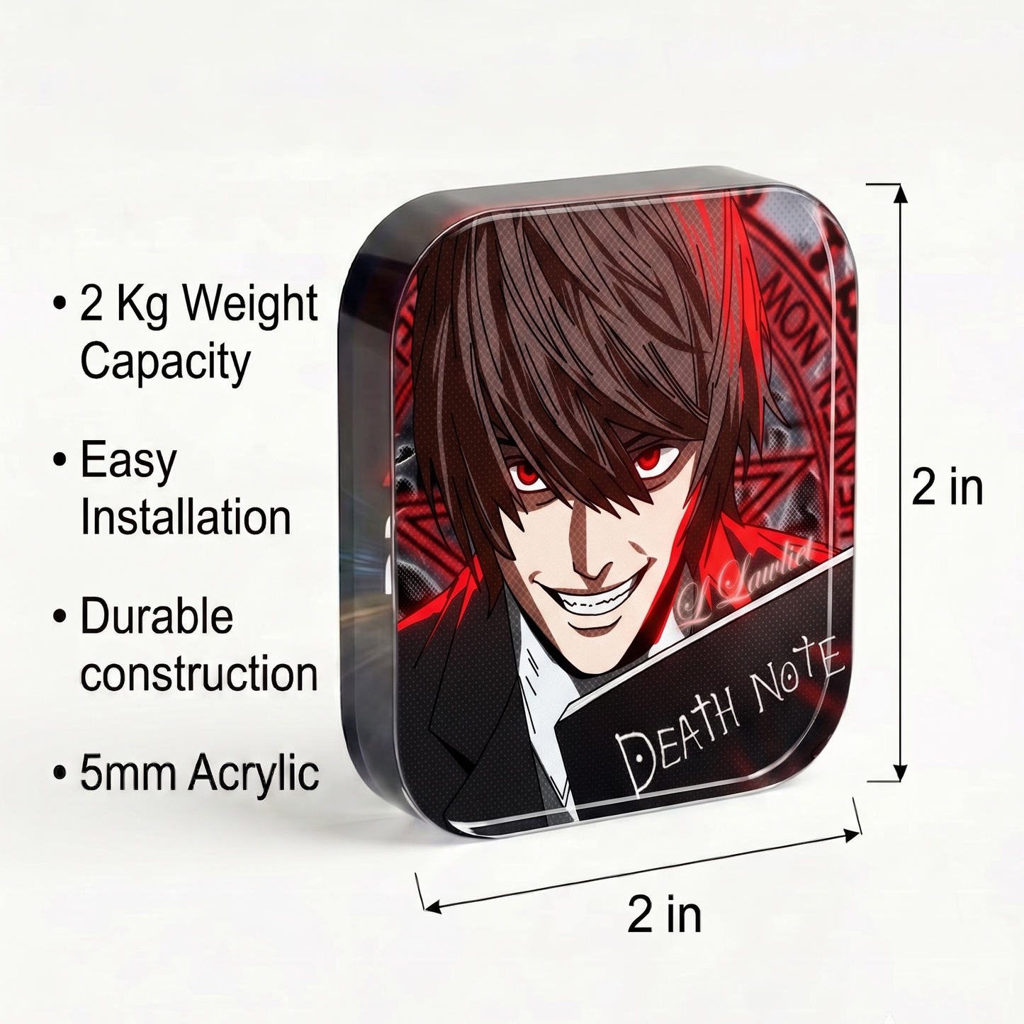 OTAKU Acrylic Wall Hook - Pack of 5