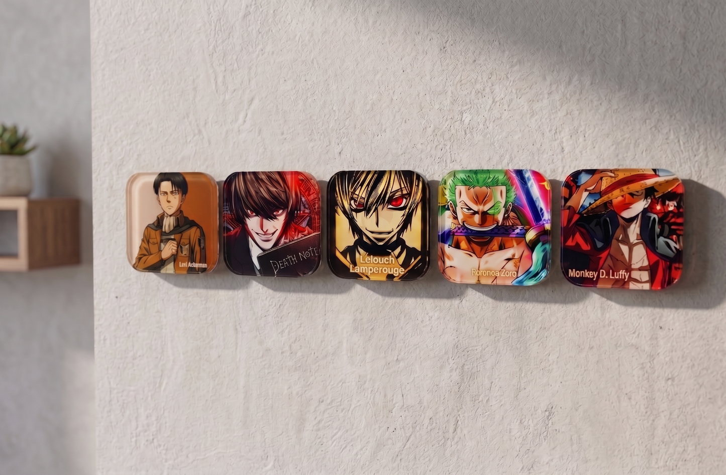 OTAKU Acrylic Wall Hook - Pack of 5
