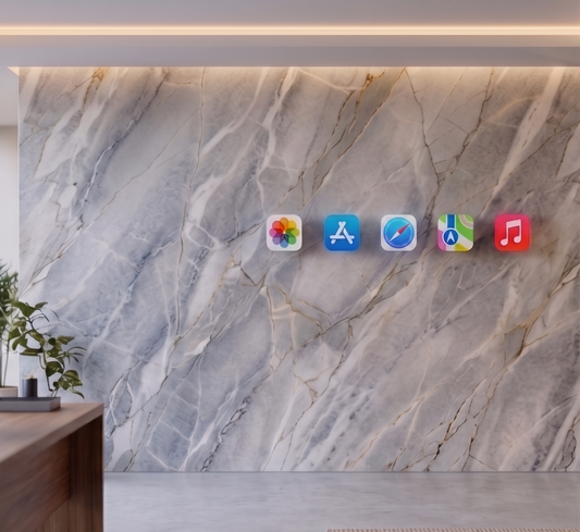 iOS Acrylic Wall Hook