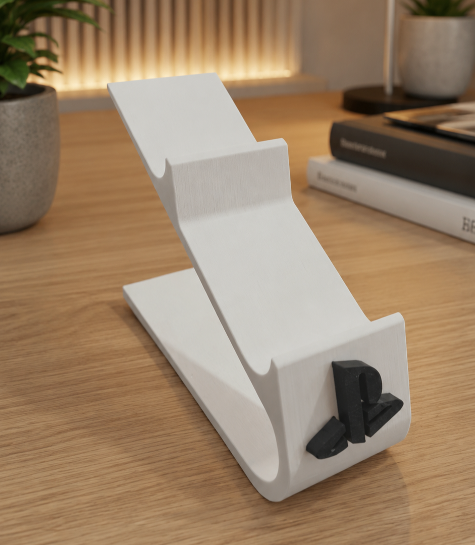 PS5 Dual Controller Stand – Sleek & Functional Design